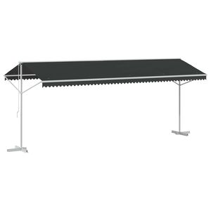 vidaXL Prosto stoječa tende Antracit 6 x 3 m Poliester