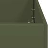 vidaXL Sadilnik Olive Green 120x40x40 cm Hladno valjano jeklo