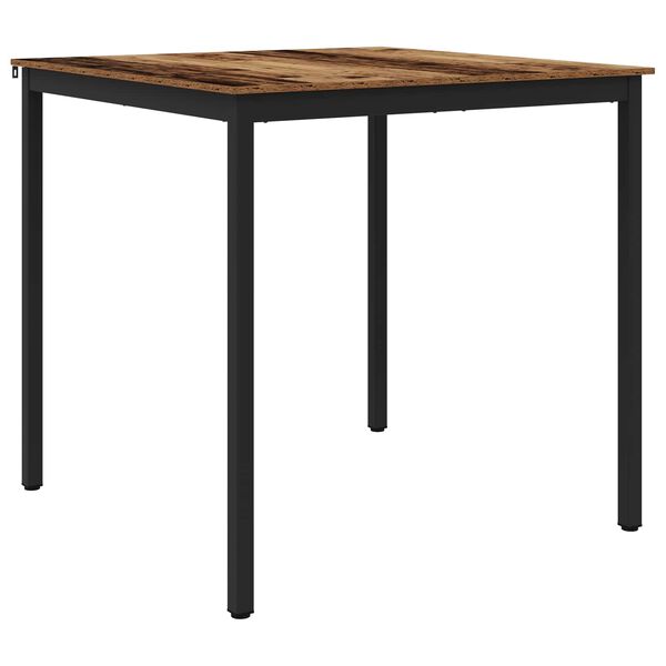 vidaXL Stoječ miza za bar Konstruiran les