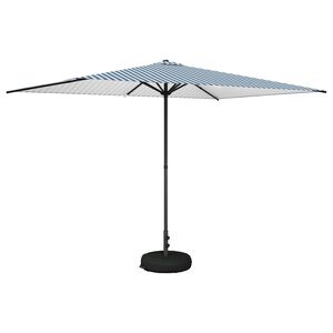 vidaXL Vrtna senčnica z osnovo 200 x 300 cm Poliester Pravokotna