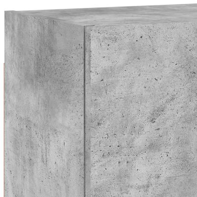 vidaXL Komplet TV omaric 4-delni betonsko siv inženirski les