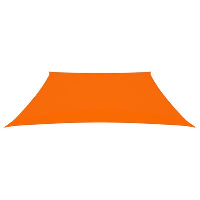 vidaXL Senčno jadro oksford blago trapez 2/4x3 m oranžno