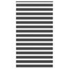 idaXL Zebra senčilo črna 120x230 cm tkanina &scaron;irina 115,9 cm poliester