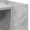 vidaXL Klubska miza Betonsko siva 95 x 50 x 34 cm Konstruiran les