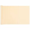 vidaXL Balkonsko platno za zasebnost krem 800x90 cm PVC