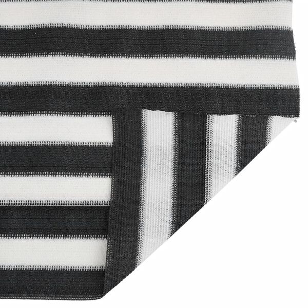 vidaXL Zaščitna mreža antracit in bela 1,5x10 m HDPE 150 g/m²