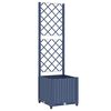 vidaXL Vrt Modro sivo 40 x 40 x 136 cm