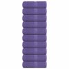 vidaXL Pralne brisače 10 kosov FROGN vijolične 30x30 cm 100 % bombaž