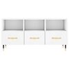 vidaXL TV omarica bela 102x36x50 cm konstruiran les
