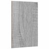 vidaXL Dekorativni paneli 12 kos Siva Sonoma 40 x 60 x 0.27 cm