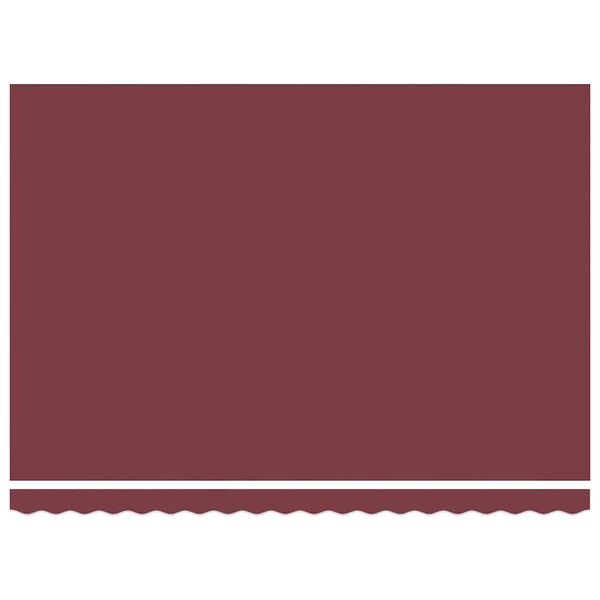 vidaXL Ročno zložljiva tenda bordo 450x300 cm