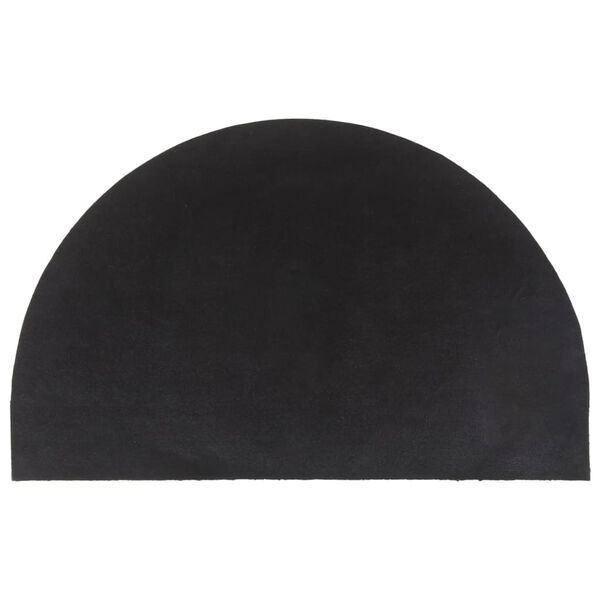 vidaXL Predpražnik naravne barve polokrogel 50x80 cm kokosova vlakna