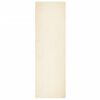 vidaXL Preproga HUARTE s kratkimi vlakni mehka pralna krem 80x250 cm