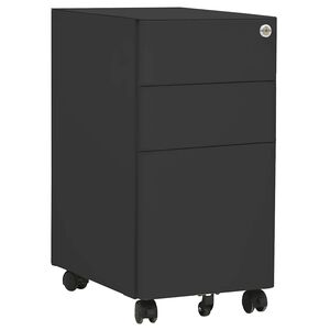 vidaXL Premična arhivska omara antracitna 30x45x59 cm jeklo