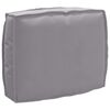 vidaXL Blazina Siva 50 x 40 x 12 cm Oxford tkanina