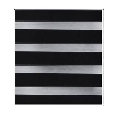 Črtasti Zebra Rolo / Senčilo velikost 80 x 175 cm Črna barva