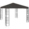 vidaXL Paviljon 3x3 m antraciten