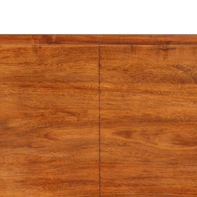 vidaXL Jedilna miza trden akacijev les z medenim premazom 180x90x76 cm