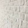 vidaXL 3D stenski paneli bele opeke 10 kosov EPS