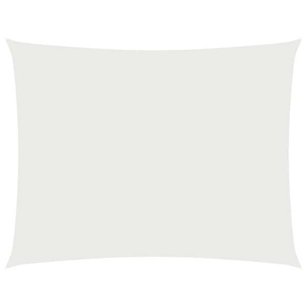 vidaXL Senčno jadro oksford blago pravokotno 2x3,5 m belo