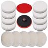 vidaXL 14-delni komplet polirnih gobic 180 mm