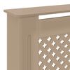 vidaXL Pokrov za radiator MDF 205 cm