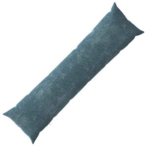 vidaXL Prevleka za blazino HEERLEN Modra 40 x 145 cm Kovinska tkanina