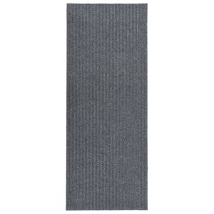 vidaXL Tepih tekač 100x300 cm siv
