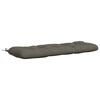 vidaXL Blazina za klop VIANEN 100% poliester Siva 100 x 40 x 12 cm
