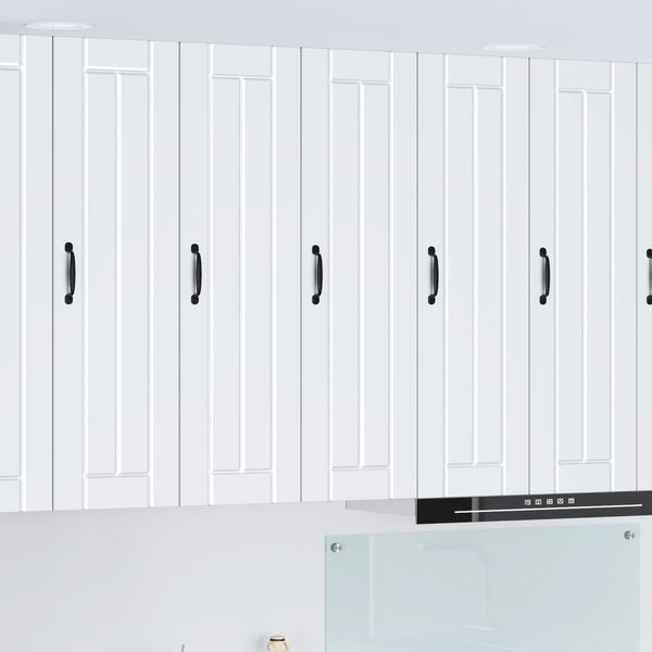 vidaXL Kuhinjski element Bela 30 x 31 x 100 cm Konstruiran les