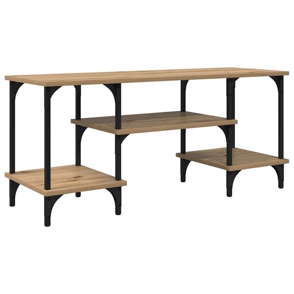 vidaXL TV omarica Umetni hrast 102 x 35 x 45,5 cm