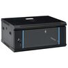 vidaXL Stenska omrežna omarica 4U 19" IP20 600x450x285 mm