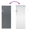 vidaXL Venecijanske žaluzije Temno siva 220 x 95 cm Aluminij