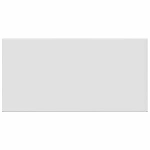 vidaXL Okenski nadstre&scaron;ek Bela 100 x 40 x 4,5 cm PVC