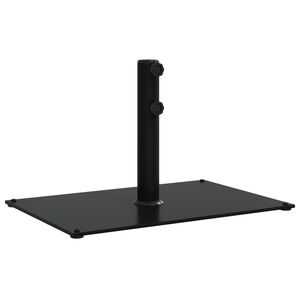 vidaXL Podstavek za senčnik za Ø32/38/48 mm palice 15 kg pravokoten