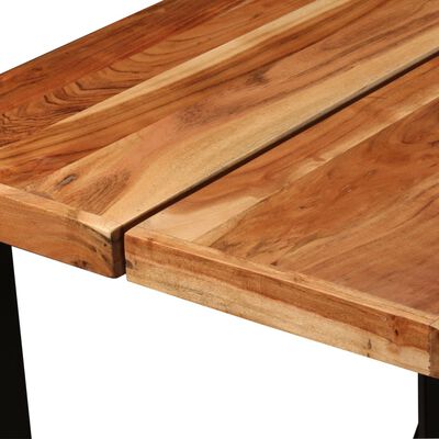vidaXL Barska miza trden akacijev les 150x70x107 cm