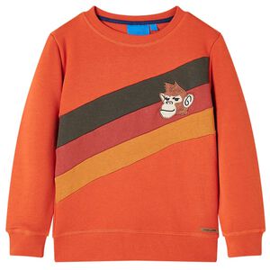 Otro&scaron;ki pulover oranžen 92