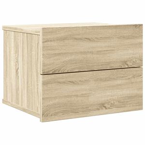 vidaXL Nočna omarica sonoma hrast 40x30x30 cm iverna plo&scaron;ča