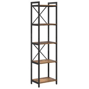 vidaXL Knjižna polica Star les 40 x 30 x 155 cm Konstruiran les