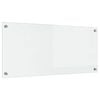 vidaXL Zaščita za kuhinjo Transparentno 90 x 40 cm kaljeno steklo