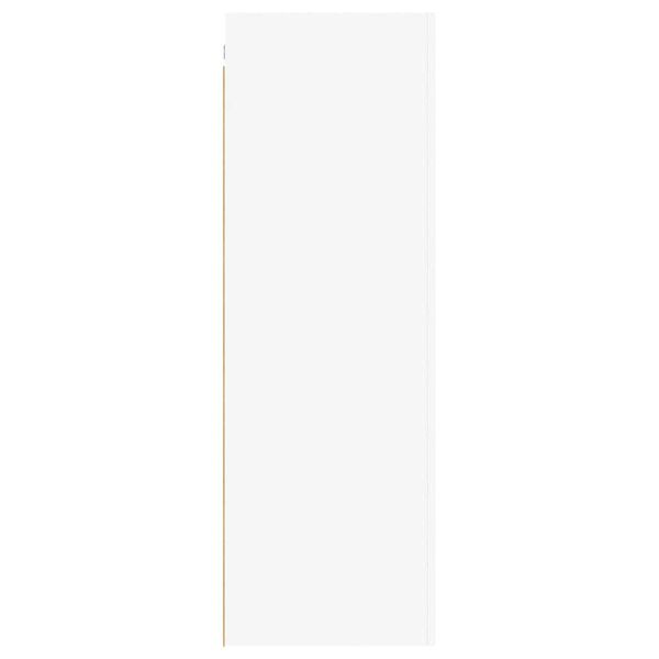 vidaXL TV omarica bela 30,5x30x90 cm inženirski les