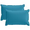 vidaXL Prevleka za blazino 2 kos HOUTEN Svetlo modra 50 x 75 cm