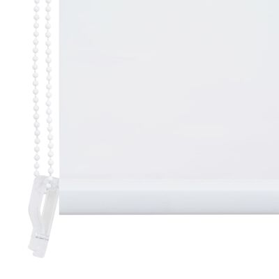 vidaXL Rolo zavesa za prho 160x240 cm bela