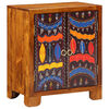 vidaXL Bivak Multicolor 50x35x60 Masivni les Akacija