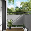 vidaXL Balconska mreža Svetlo siva 100 x 400 cm Oxford tkanina