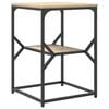 vidaXL Stranska miza Sonoma hrast 41 x 40 x 60 cm