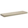 vidaXL Stenske police 2 kosa barva hrasta 80x23,5x3,8 cm MDF