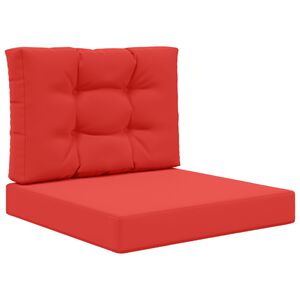 vidaXL Zunanja blazina za kavč Poliester Rdeča 60 x 60 cm