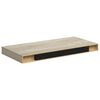vidaXL Stenska polica barva hrasta 50x23x3,8 cm MDF