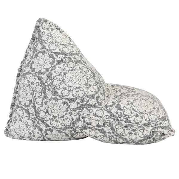 vidaXL Sedežna vreča svetlo sivo blago